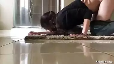 Girl Friend Doggy Style On Floor