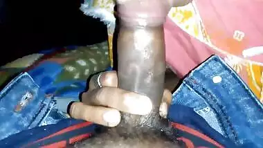 Gujarati wife sucking dick of her young neighbor