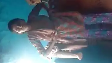 Indian Village Teen Showing Boobs To Lover