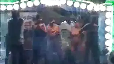 Naked Telugu Girls’ Record Dance On Stage
