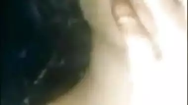 South Indian angel fingering her moist cum-hole on cam