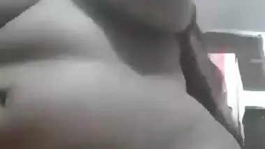 Naked fingering horny girl big boobs viral show