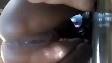 Cute Indian village girl showing pussy and big ass