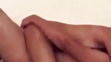 Sexy Desi riding dick of her lover MMS video