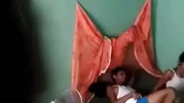 Village Young couple hot sex recorded in 2 clips merged