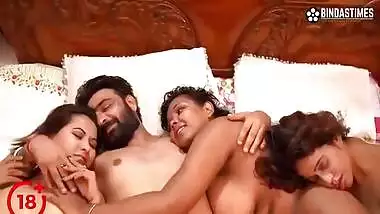 Dirty talking Indian girls fucking a guy Hindi web series