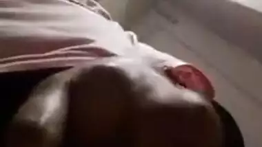 Cute Girl Boob Pressing and Fingering Pussy