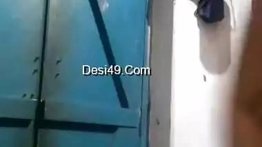 Desi village bhabhi showing her boobs and pussy