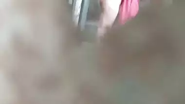 Bengali big ass girl outdoor bath caught by neighbor