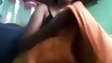 Indian aunty sexy showing tits on video call - HD XXX Sex