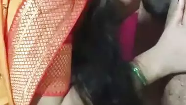 Puneri wife gives an Indian blowjob on Diwali