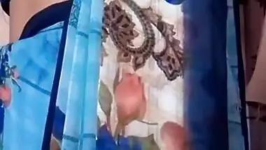 tamil wife swetha saree change