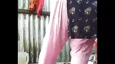 Desi Village Bhabi Bathing Secretly Captured 2 Clip-Merged