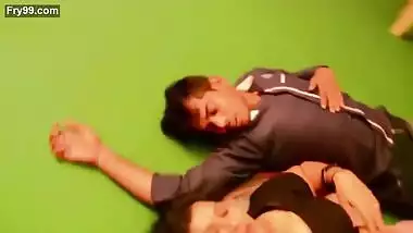 Booby chubby swetha aunty seducing young boy anil and getting enjoyed