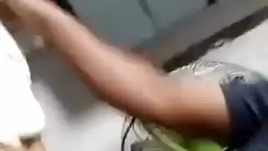 Bang hard in doggy by colleagues