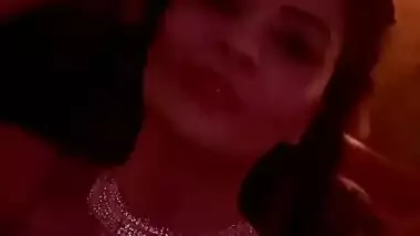Gehana vasisth hot Cleavage Live